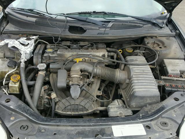 1B3EL46X23N561771 - 2003 DODGE STRATUS SE BLACK photo 7