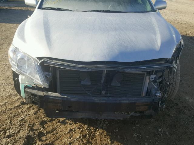 4T1BK46K57U008662 - 2007 TOYOTA CAMRY NEW SILVER photo 9