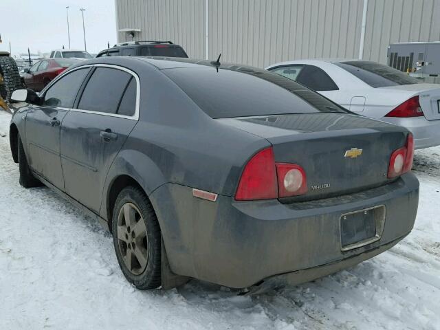 1G1ZG57B18F266247 - 2008 CHEVROLET MALIBU LS GRAY photo 3