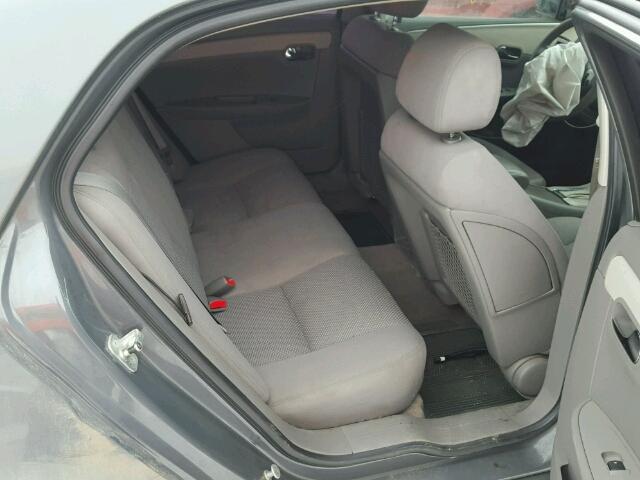 1G1ZG57B18F266247 - 2008 CHEVROLET MALIBU LS ნაცრისფერი ფოტო 6