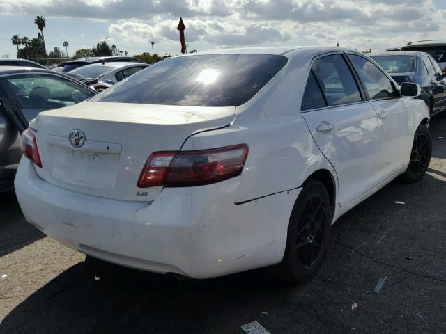 4T1BE46K27U507362 - 2007 TOYOTA CAMRY NEW WHITE photo 4