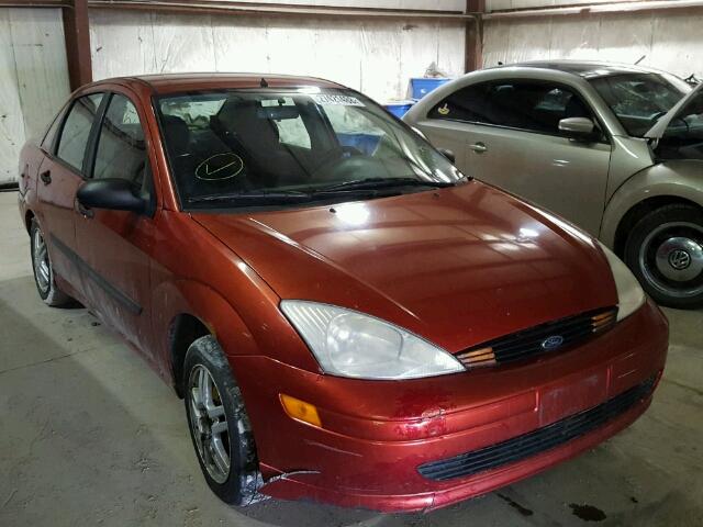 1FAFP33P9YW340441 - 2000 FORD FOCUS LX RED photo 1