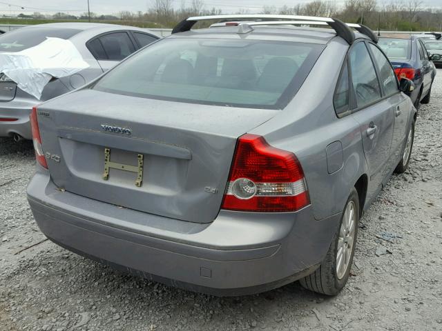 YV1MS382352091130 - 2005 VOLVO S40 2.4I GRAY photo 4