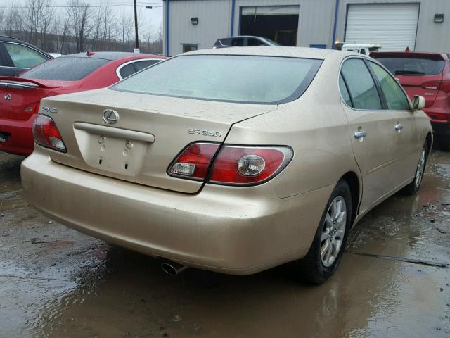 JTHBA30G945026043 - 2004 LEXUS ES 330 BROWN photo 4