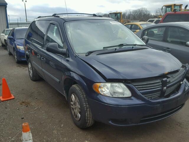 1D4GP24R36B503861 - 2006 DODGE GRAND CARA BLUE photo 1