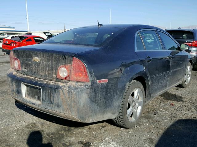 1G1ZH57B494213228 - 2009 CHEVROLET MALIBU 1LT შავი ფოტო 4