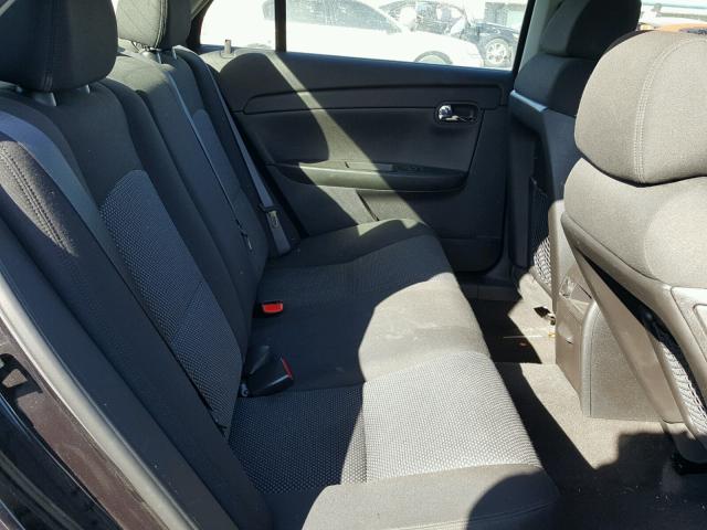 1G1ZH57B494213228 - 2009 CHEVROLET MALIBU 1LT შავი ფოტო 6