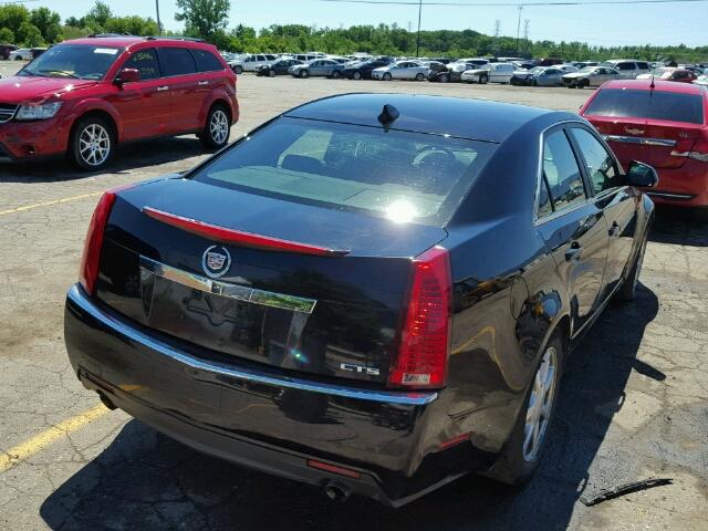 1G6DF577190133611 - 2009 CADILLAC CTS BLACK photo 4