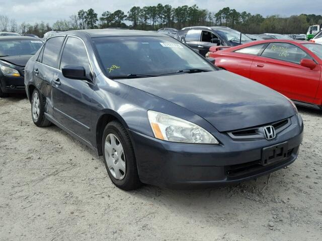 3HGCM56495G709958 - 2005 HONDA ACCORD LX GRAY photo 1