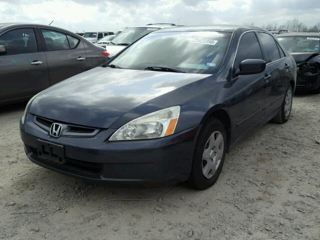 3HGCM56495G709958 - 2005 HONDA ACCORD LX GRAY photo 2