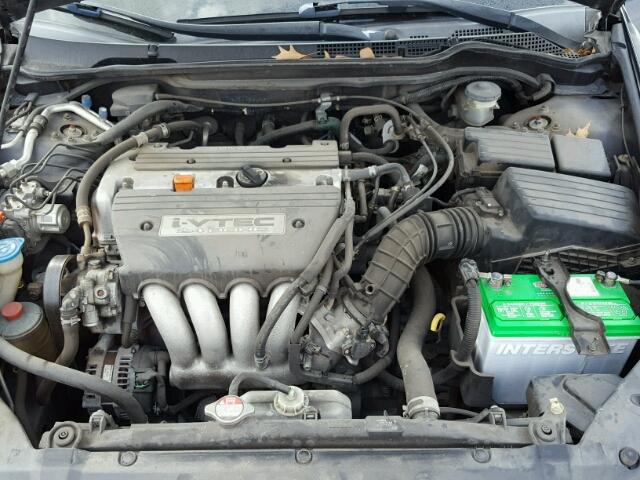 3HGCM56495G709958 - 2005 HONDA ACCORD LX GRAY photo 7