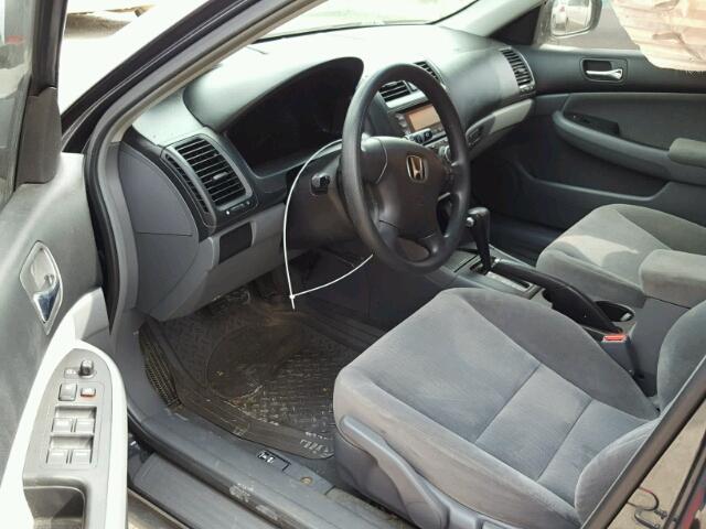 3HGCM56495G709958 - 2005 HONDA ACCORD LX GRAY photo 9