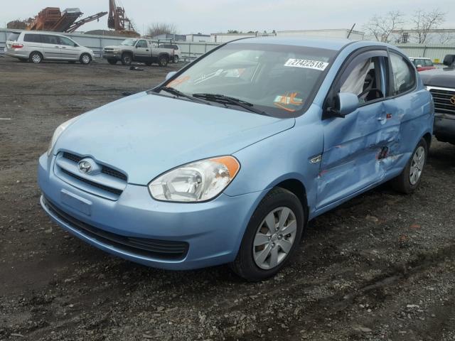 KMHCM3AC9BU200524 - 2011 HYUNDAI ACCENT GL BLUE photo 2