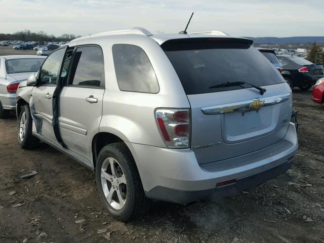 2CNDL73FX76060026 - 2007 CHEVROLET EQUINOX LT SILVER photo 3