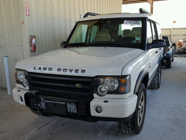 SALTW194X4A856504 - 2004 LAND ROVER DISCOVERY WHITE photo 2