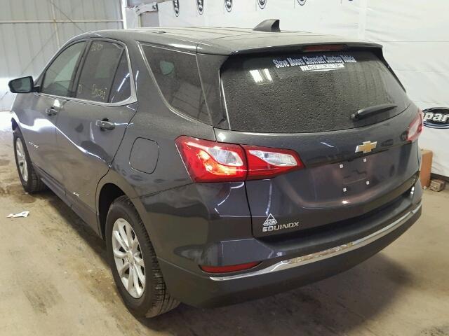 2GNAXJEV7J6188672 - 2018 CHEVROLET EQUINOX LT GRAY photo 3