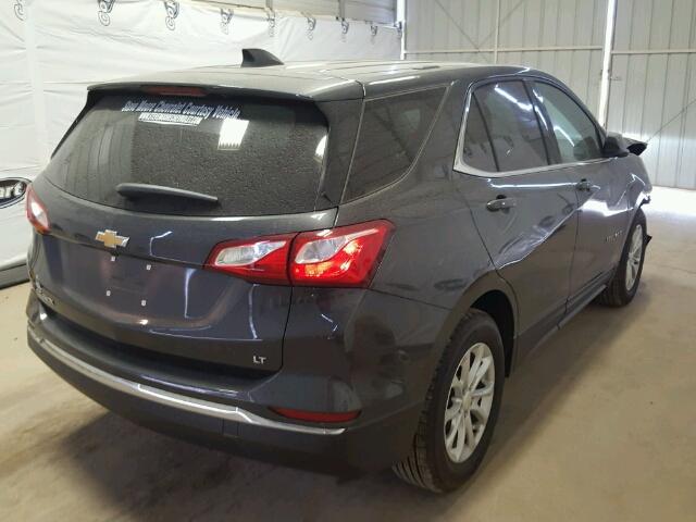 2GNAXJEV7J6188672 - 2018 CHEVROLET EQUINOX LT GRAY photo 4