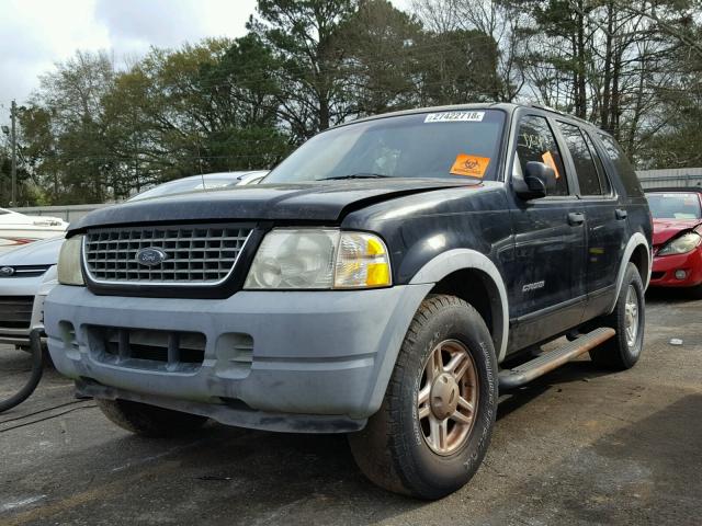 1FMZU62EX2UA49673 - 2002 FORD EXPLORER X BLACK photo 2