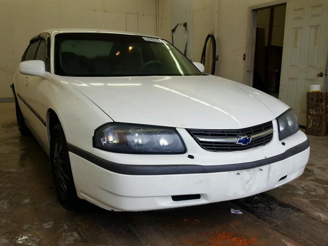 2G1WF52E149314629 - 2004 CHEVROLET IMPALA WHITE photo 1