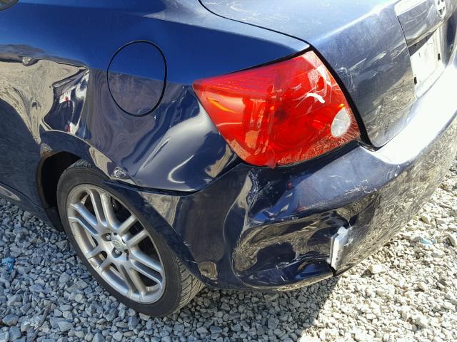 JTKDE177660110788 - 2006 TOYOTA SCION TC 蓝色 照片 9