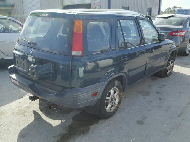 JHLRD1869WC074179 - 1998 HONDA CR-V EX GREEN photo 4