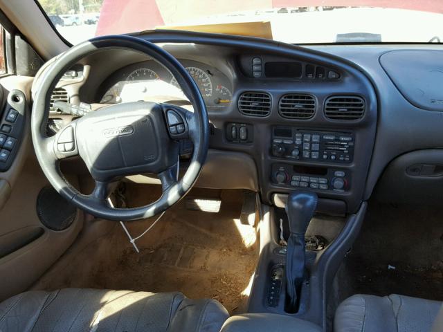 1G2WR5217YF155712 - 2000 PONTIAC GRAND PRIX Tünd qırmızı foto 9