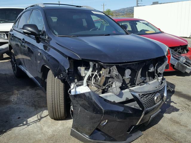 2T2BK1BA1EC239810 - 2014 LEXUS RX 350 BLACK photo 1