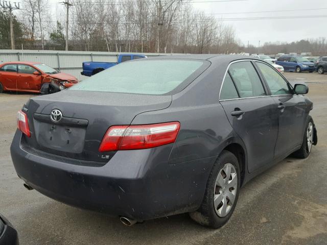 4T1BK46K47U011052 - 2007 TOYOTA CAMRY NEW GRAY photo 4