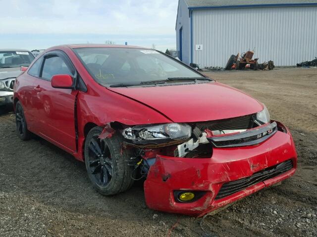 2HGFG21577H711746 - 2007 HONDA CIVIC SI RED photo 1