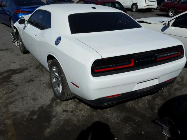 2C3CDZAG1FH912484 - 2015 DODGE CHALLENGER WHITE photo 3