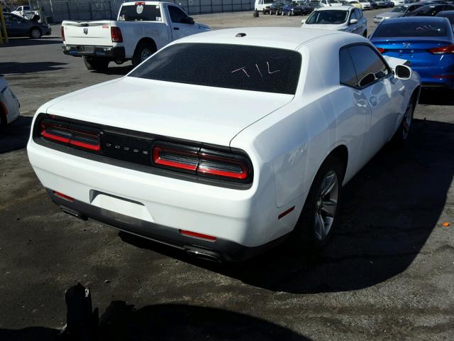 2C3CDZAG1FH912484 - 2015 DODGE CHALLENGER WHITE photo 4