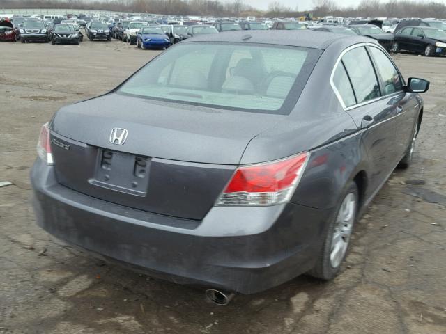 1HGCP26809A118365 - 2009 HONDA ACCORD EXL GRAY photo 4