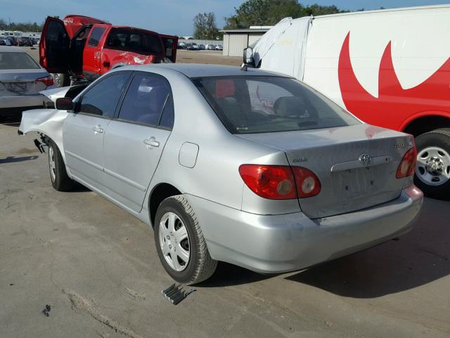 2T1BR32E56C622262 - 2006 TOYOTA COROLLA CE SILVER photo 3