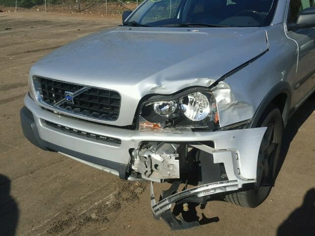 YV4CY592561251376 - 2006 VOLVO XC90 SILVER photo 9