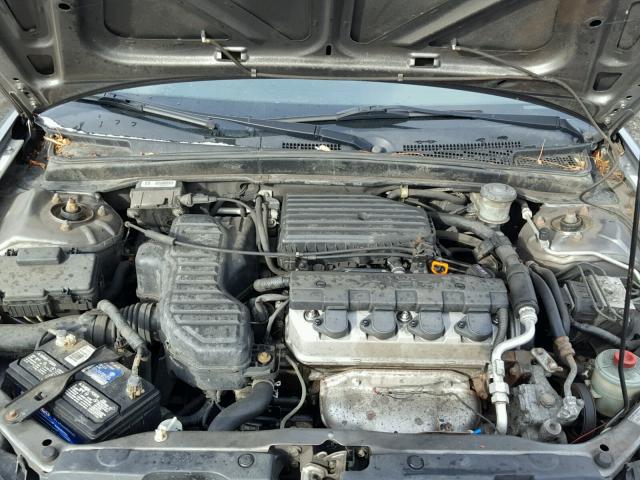 1HGEM229X4L016066 - 2004 HONDA CIVIC EX ნაცრისფერი ფოტო 7