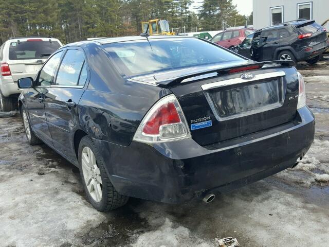 3FAHP08148R261449 - 2008 FORD FUSION SEL BLACK photo 3