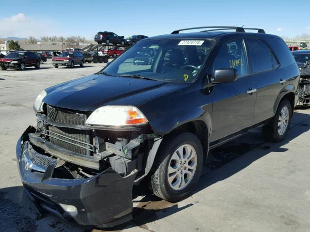 2HNYD18943H538498 - 2003 ACURA MDX TOURIN BLACK photo 2