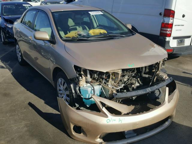 2T1BU4EE8DC965144 - 2013 TOYOTA COROLLA BA BROWN photo 1