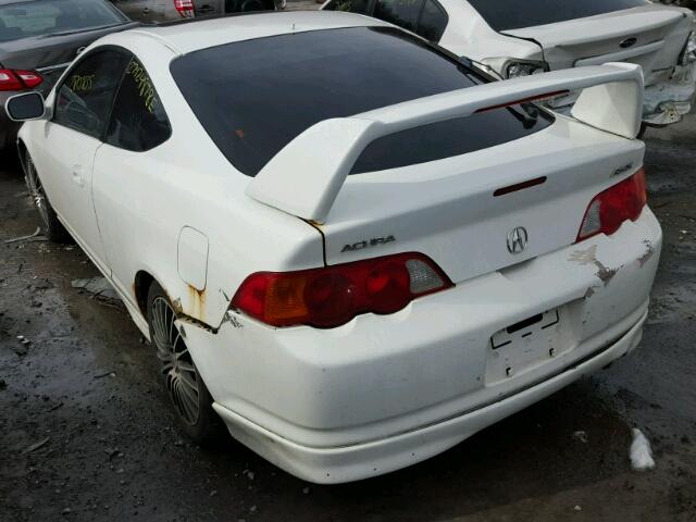 JH4DC54822C026511 - 2002 ACURA RSX WHITE photo 3