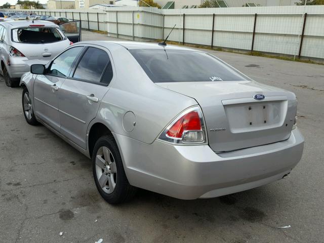 3FAHP07Z07R214361 - 2007 FORD FUSION SE SILVER photo 3