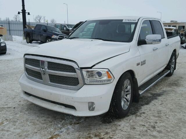 1C6RR7PT3ES295152 - 2014 RAM 1500 LONGH WHITE photo 2