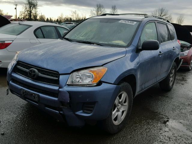 JTMBF4DV2A5019562 - 2010 TOYOTA RAV4 BLUE photo 2