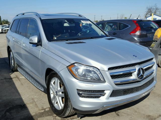 4JGDF7CE4DA175329 - 2013 MERCEDES-BENZ GL 450 4MA SILVER photo 1