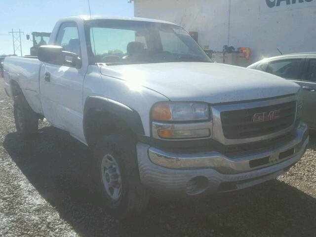 1GTHC24U56E245262 - 2006 GMC SIERRA C25 WHITE photo 1