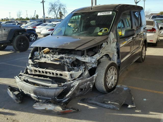 NM0AS8F76E1143499 - 2014 FORD TRANSIT CO GRAY photo 2