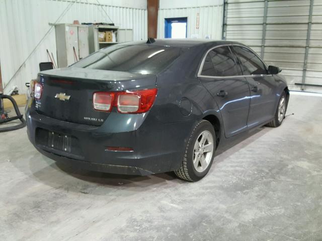 1G11B5SL4EF292350 - 2014 CHEVROLET MALIBU LS GRAY photo 4