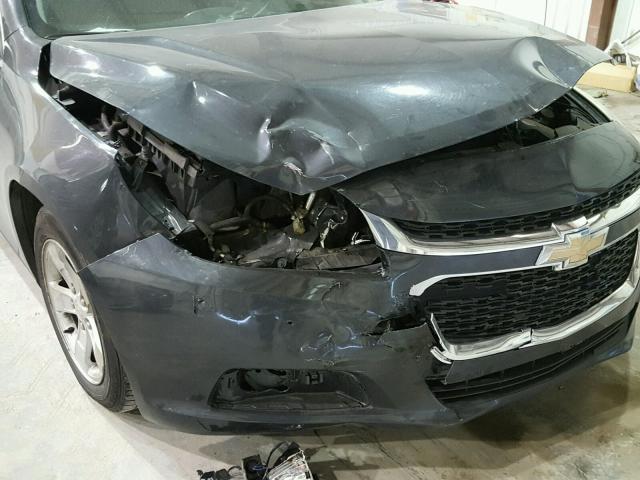 1G11B5SL4EF292350 - 2014 CHEVROLET MALIBU LS GRAY photo 9