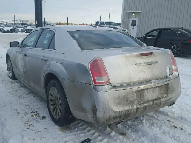 2C3CCAAG9CH110216 - 2012 CHRYSLER 300 SILVER photo 3