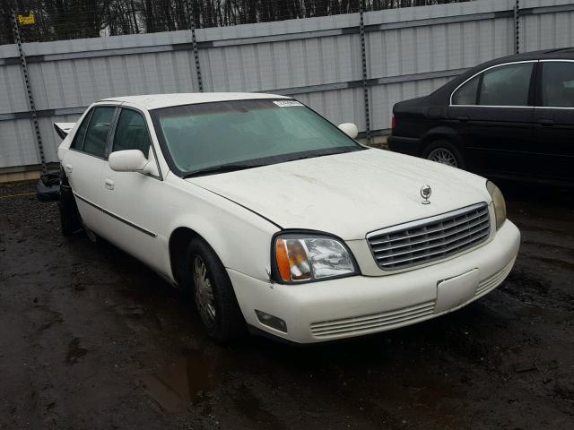 1G6KD54Y74U198409 - 2004 CADILLAC DEVILLE WHITE photo 1