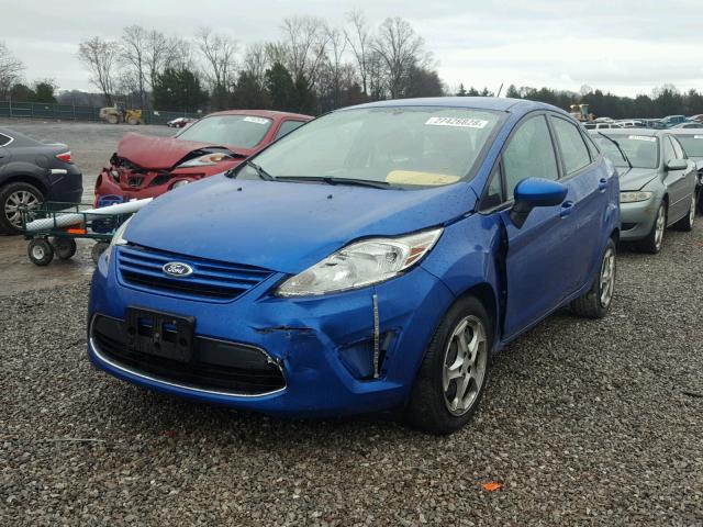 3FADP4AJXBM240416 - 2011 FORD FIESTA S BLUE photo 2